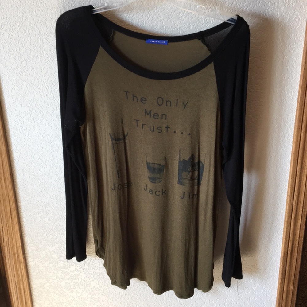 The only men I trust graphic